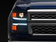 Switchback Sequential LED Bar Projector Headlights; Matte Black Housing; Smoked Lens; Black Trim (14-15 Silverado 1500)