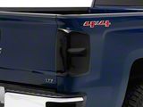 Tail Shades Tail Light Covers; Smoked (14-18 Silverado 1500)