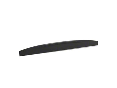 Tailgate Cap Molding; Textured Black (19-25 Silverado 1500 w/o MultiFlex Tailgate)