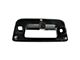 Tailgate Handle Bezel with Lock Provision and Backup Camera Opening; Textured Black (07-13 Silverado 1500)