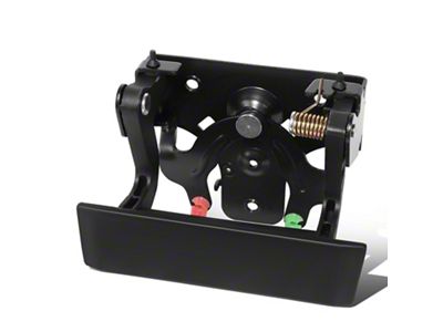 Tailgate Handle without Keyhole; Primer Black (07-13 Silverado 1500)