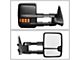Towing Mirror; Right; Heated; With Smoke Signal; Black (99-02 Silverado 1500)