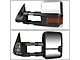 Towing Mirror; Powered; Heated; Amber LED Signal; Chrome; Pair (99-02 Silverado 1500)