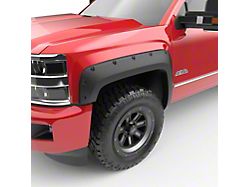 EGR Traditional Bolt-On Look Fender Flares with Black-Out Bolt Kit; Matte Black (14-18 Silverado 1500 w/ 6.50-Foot Standard & 8-Foot Long Box)