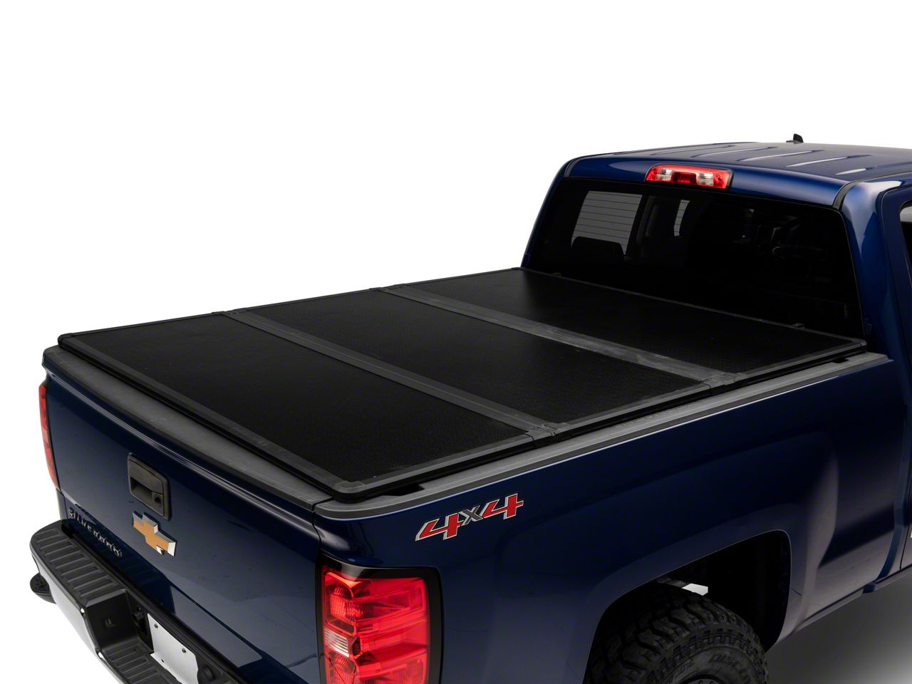 Silverado 1500 Tri-Fold Hard Tonneau Cover (14-18 Silverado 1500 w/ 6. ...