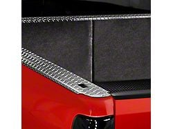 Truck Bed Side Rail Protectors without Stake Hole Openings; Treadbrite Aluminum (99-06 Silverado 1500 w/ 8-Foot Long Box)