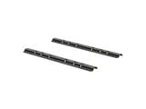 Universal 5th Wheel Base Rails; Carbide Black (Universal; Some Adaptation May Be Required)