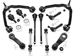 Front Upper Control Arms with Ball Joints, Sway Bar Links, Tie Rods, Idler Arm and 4-Groove Pitman Arm (99-06 4WD Silverado 1500; 04-06 2WD Silverado 1500 w/ Front Torsion Bar)