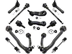 Front Upper Control Arms with Ball Joints, Sway Bar Links, Tie Rods, Idler Arm and 4-Groove Pitman Arm (99-06 4WD Silverado 1500; 04-06 2WD Silverado 1500 w/ Front Torsion Bar)