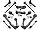 Front Upper Control Arms with Ball Joints, Sway Bar Links, Tie Rods, Idler Arm and 4-Groove Pitman Arm (99-06 4WD Silverado 1500; 04-06 2WD Silverado 1500 w/ Front Torsion Bar)