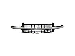 Upper Replacement Grille; Black and Gray (99-02 Silverado 1500)