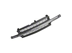 Upper Replacement Grille; Chrome and Dark Gray (99-02 Silverado 1500)