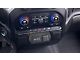 USB Center Dash Accent; Matte Domed Carbon Fiber (19-21 Silverado; 2022 Silverado 1500 LTD)