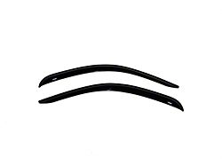 Ventvisor Window Deflectors; Front; Dark Smoke (07-13 Silverado 1500 Regular Cab)