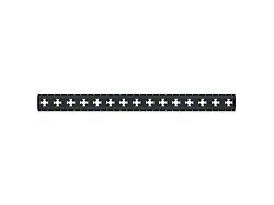 X-Track Rail; Matte Black; 60-Inch