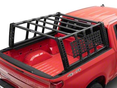 Go Rhino XRS Overland Xtreme Rack; Textured Black (19-25 Silverado 1500)