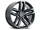 Z71 Style Titanium Gray 6-Lug Wheel; 20x9; 15mm Offset (99-06 Silverado 1500)