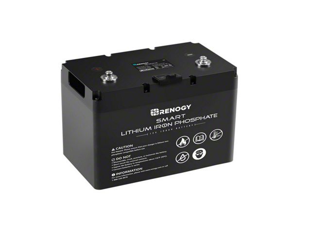 12V 100Ah Smart Lithium Iron Phosphate Battery