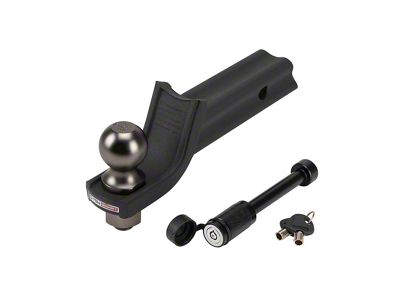 2-Inch Receiver X-Mount Hitch Class III Ball Mount with 2-Inch Ball and 5/8-Inch Locking Pin; 2-Inch Drop and 3/4-Inch Rise; 5,000 lb. (Universal; Some Adaptation May Be Required)