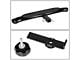 2-Inch Receiver Hitch Oval Step; Black (Universal; Some Adaptation May Be Required)