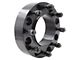 2-Inch Steel Hubcentric 8-Lug Wheel Spacer; Black (11-24 Silverado 2500 HD)