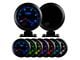 3-3/4-Inch On-Dash Diesel Tachometer Gauge; Tinted 7 Color (Universal; Some Adaptation May Be Required)