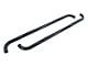 Go Rhino 3-Inch 4000 Series Cab Length Side Step Bars; Black (15-19 Silverado 2500 HD Double Cab)