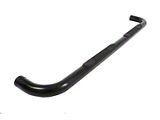 3-Inch Round UltraBlack Nerf Side Step Bars (20-25 Silverado 2500 HD Crew Cab)