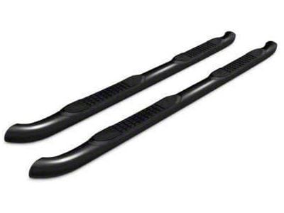 3-Inch Side Step Bars; Black (20-24 Silverado 2500 HD Crew Cab)