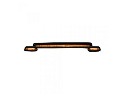 3-Piece Amber LED Cab Roof Lights; Amber Lens (07-14 Silverado 2500 HD)