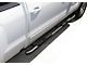 3.50-Inch Side Step Bars; Textured Black (07-19 Silverado 2500 HD Crew Cab)