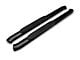 Pro Traxx 4-Inch Oval Side Step Bars; Black (20-24 Silverado 2500 HD Regular Cab)