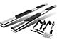 5-Inch Nerf Side Step Bars; Stainless Steel (07-19 Silverado 2500 HD Crew Cab)