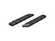 5.50-Inch AdvantEDGE Side Step Bars without Mounting Brackets; Carbide Black (07-19 Silverado 2500 HD Regular Cab)