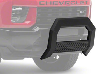 5.50-Inch AdvantEDGE Bull Bar; Carbide Black (20-25 Silverado 2500 HD)