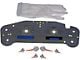 Instrument Cluster Upgrade Kit with Transmission Temperature; Stainless Steel (07-11 Silverado 2500 HD)