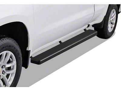 6-Inch iStep Running Boards; Black (20-24 Silverado 2500 HD Double Cab)