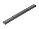 6-Inch Oval UltraBlack Tube Step Side Step Bars without Mounting Brackets; Textured Black (07-24 Silverado 2500 HD Regular Cab)