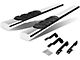 6-Inch Straight Nerf Side Step Bars; Stainless Steel (07-14 Silverado 2500 HD Regular Cab)