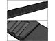 6-Inch Wide Flat Running Boards; Black (07-19 Silverado 2500 HD Crew Cab)