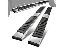 6.75-Inch Running Boards; Polished (20-24 Silverado 2500 HD Crew Cab)