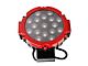 7-Inch Red Round LED Light Kit; Spot/Flood Combo Beam (Universal; Some Adaptation May Be Required)