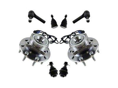 8-Piece Steering, Suspension and Drivetrain Kit (07-10 4WD Silverado 2500 HD)