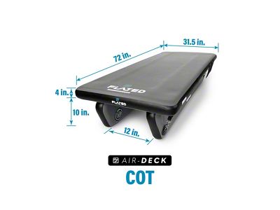 Air-Deck COT Raised Platform (01-25 Silverado 2500 HD w/ 6.50-Foot & 6.90-Foot Standard Box)