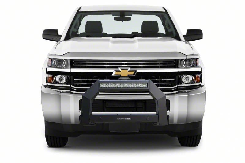 Silverado 2500 Armour LED Bull Bar; Matte Black (07-10 Silverado 2500 ...