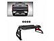 Atlas Roll Bar with 5.30-Inch Black Round Flood LED Lights; Black (07-24 Silverado 2500 HD)