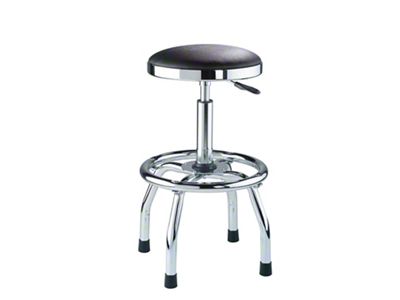 Big Red Swivel Bar Stool