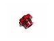 Billet Oil Cap; Red (07-16 6.6L Duramax Silverado 2500 HD)