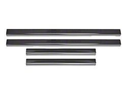 Putco Black Platinum Door Sills with Bow Tie Etching (20-25 Silverado 2500 HD Crew Cab)