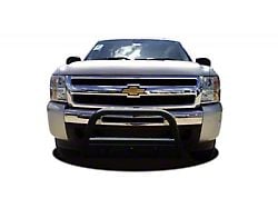 Bull Bar with Skid Plate; Black (11-19 Silverado 2500 HD)